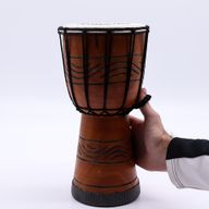 Petit Tambour Djembe Pro - Freedom Rhythm (aigu) - Petit 30 cm (15 cm diamètre)