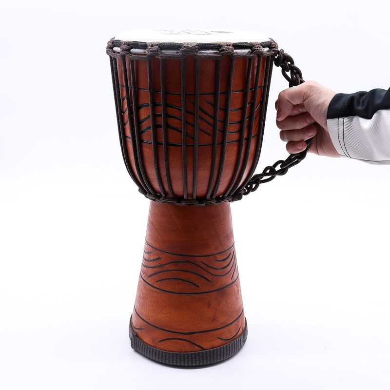 Tambour Djembe Pro Moyen - Freedom Rhythm (aigu) - 40 cm (18 cm diamètre)