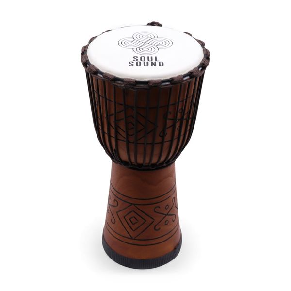 Grand Tambour Djembe Pro - Soul Sound (grave) - 50 cm (22 cm diamètre)
