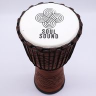 Grand Tambour Djembe Pro - Soul Sound (grave) - 50 cm (22 cm diamètre)