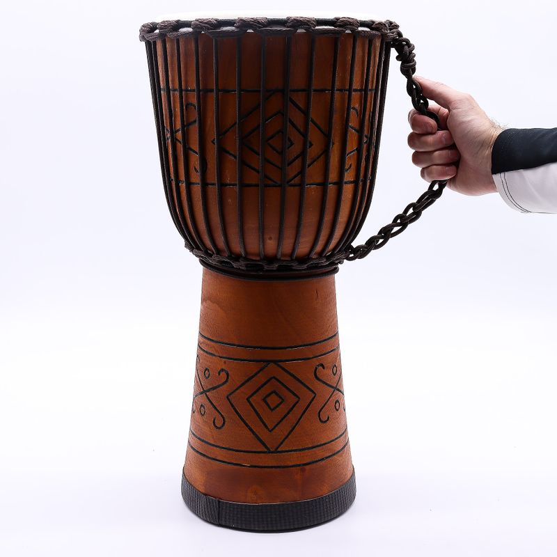 Grand Tambour Djembe Pro - Soul Sound (grave) - 50 cm (22 cm diamètre)