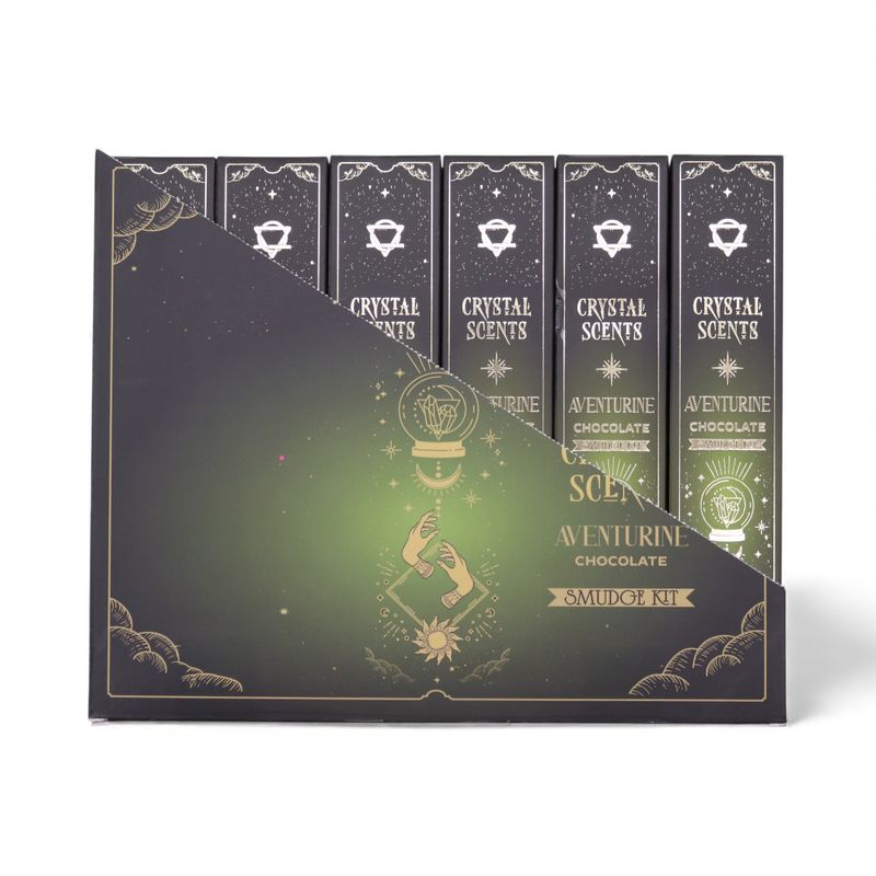 Encens & Cristaux Aventurine - Coffret Chocolat