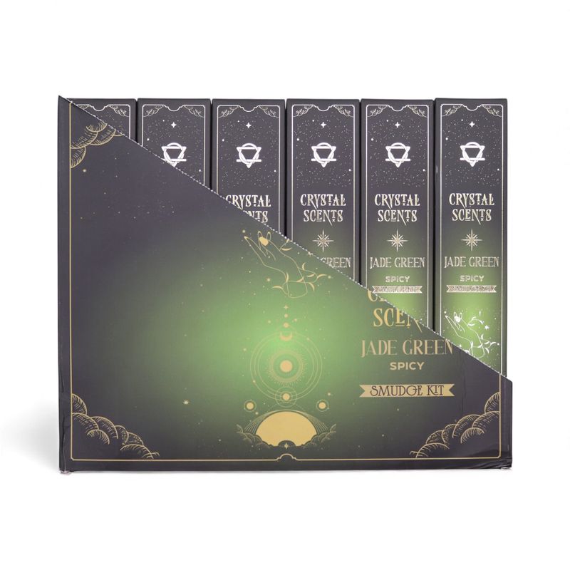 Encens & Cristaux Jade - Coffret Épicé