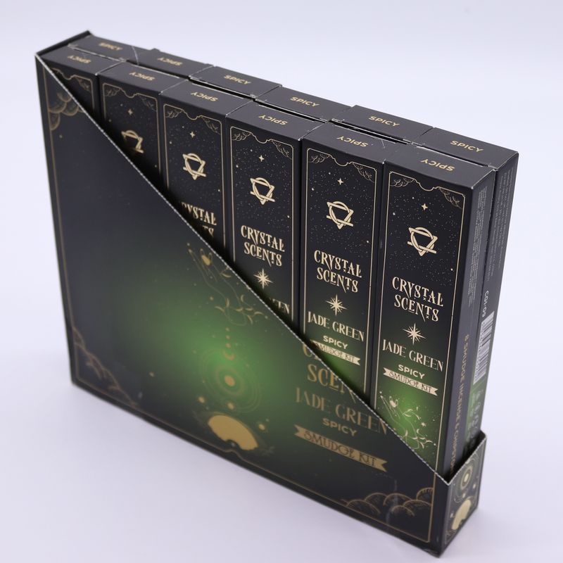 Encens & Cristaux Jade - Coffret Épicé