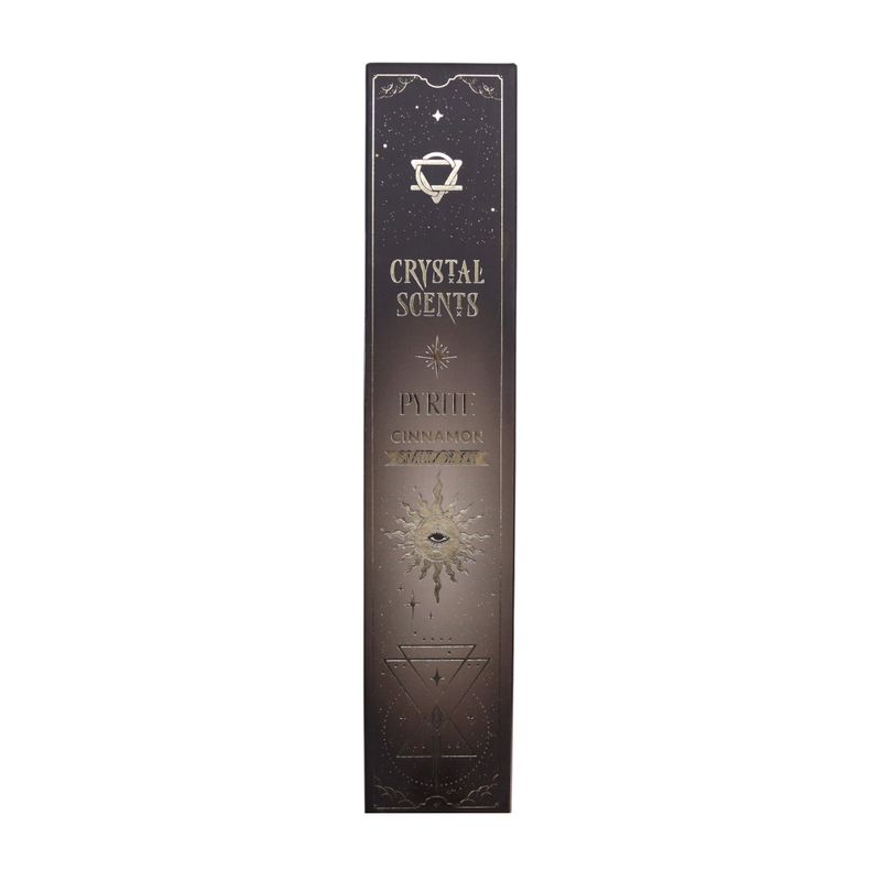 Encens & Cristaux Pyrite - Coffret Cannelle