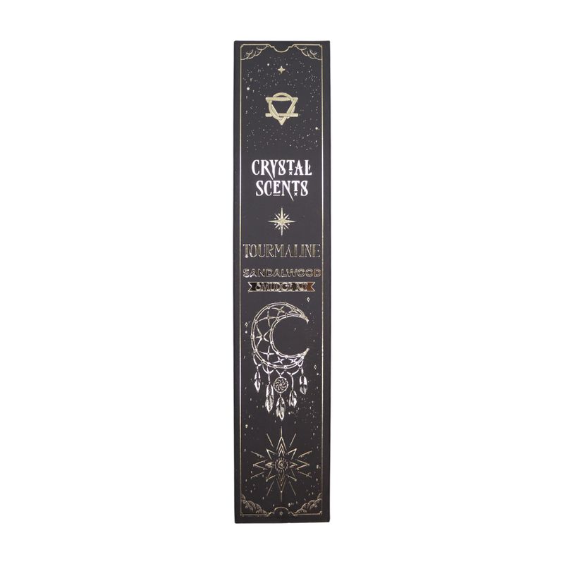 Encens & Cristaux Tourmaline - Coffret Bois de Santal