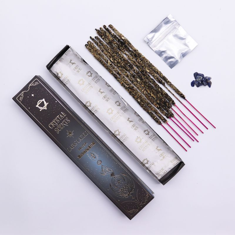 Encens & Cristaux Lapis-Lazuli - Coffret Musc