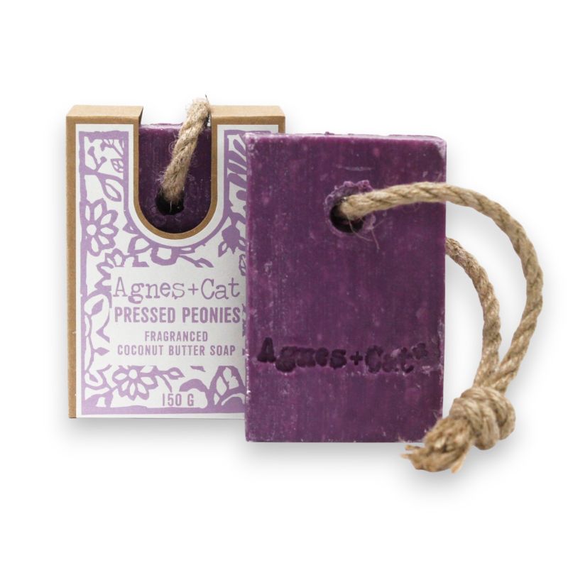Savon avec Cordelette - Pivoines Pressées