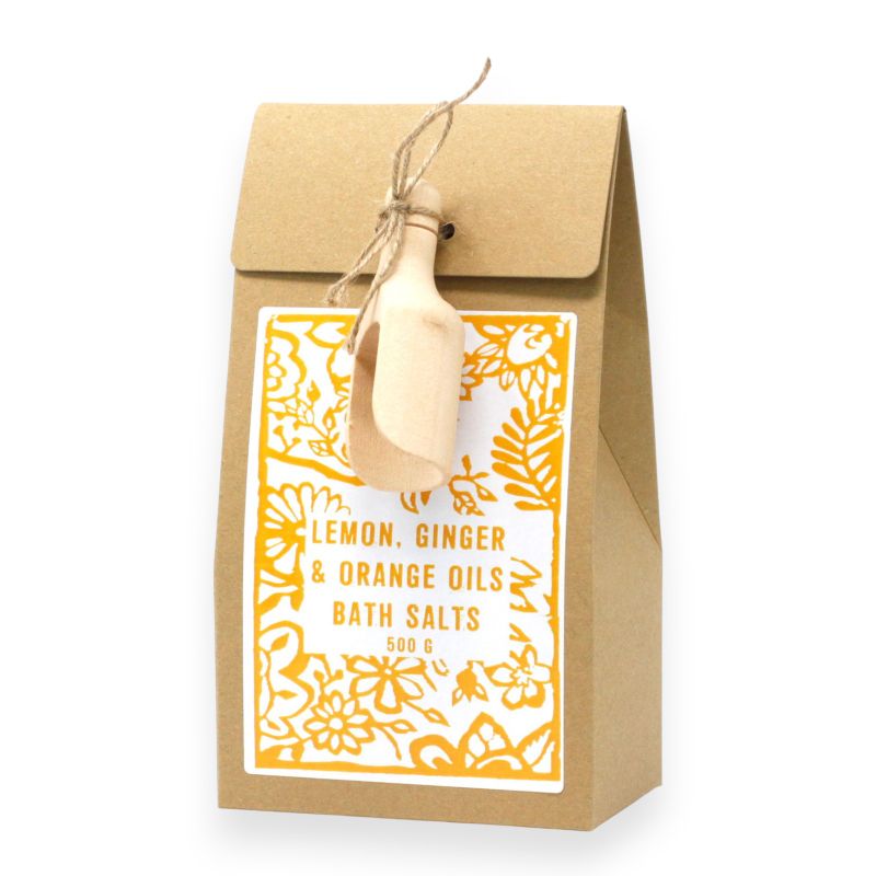 Sels de Bain A&C - Citron, Gingembre et Orange - 500g
