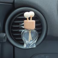 Diffuseur voiture grille d’aération 8 ml (3 modèles x 4) - Transparent