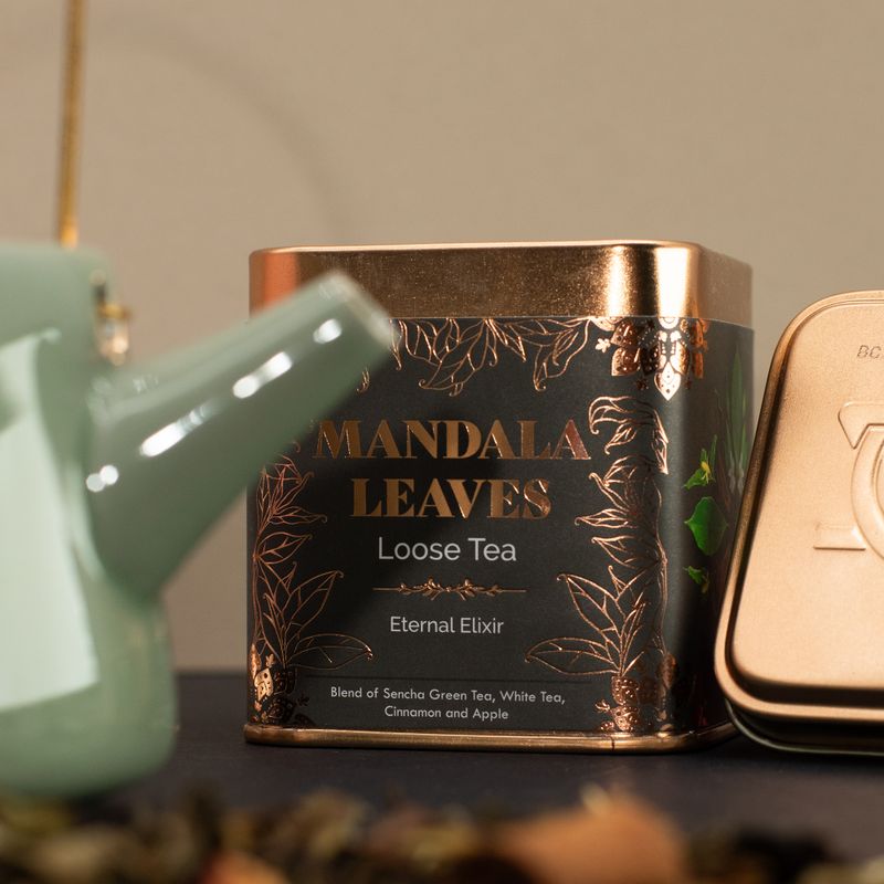 Boîte 50g Thé Blanc & Sencha Élixir Éternel