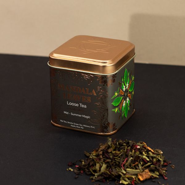 Boîte 50g Thé Rouge et Vert Magie d’Été