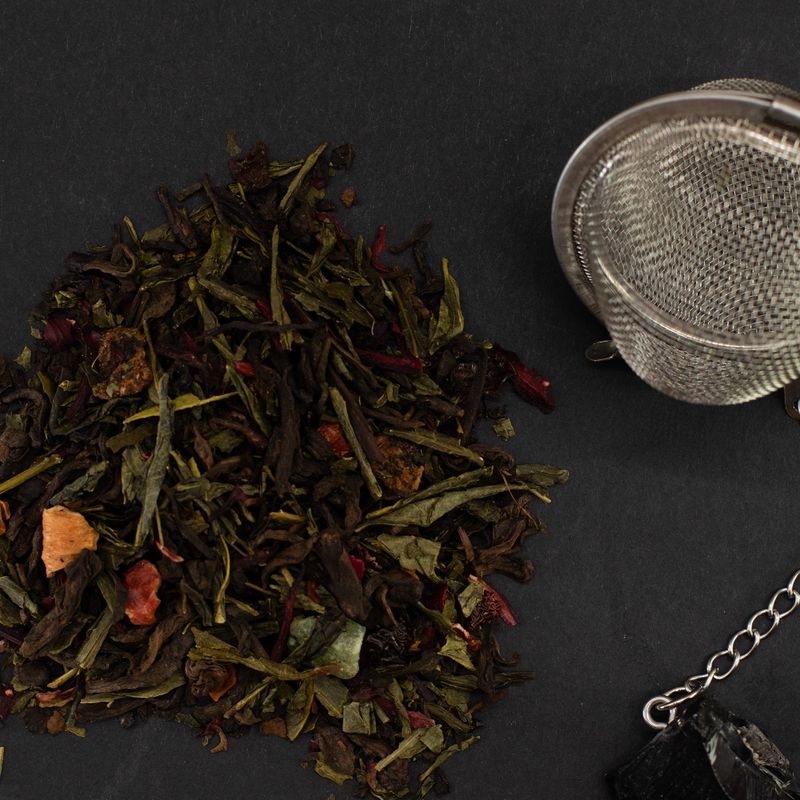 Boîte 50g Thé Rouge et Vert Magie d’Été