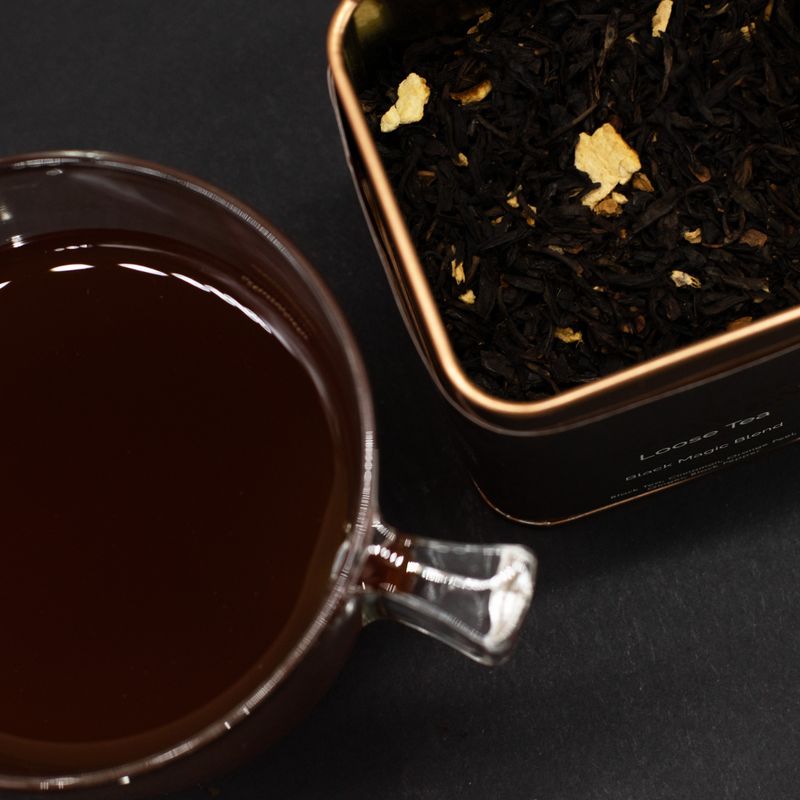 Boîte 50g Thé noir Mélange Magie Noire