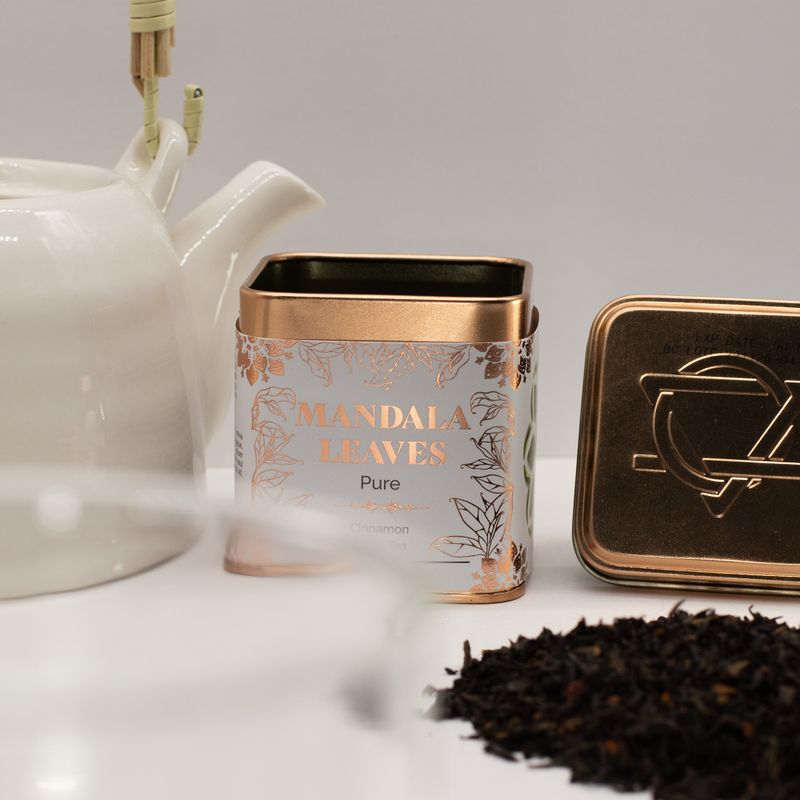 Boîte 50g Thé Noir Bio à la Cannelle