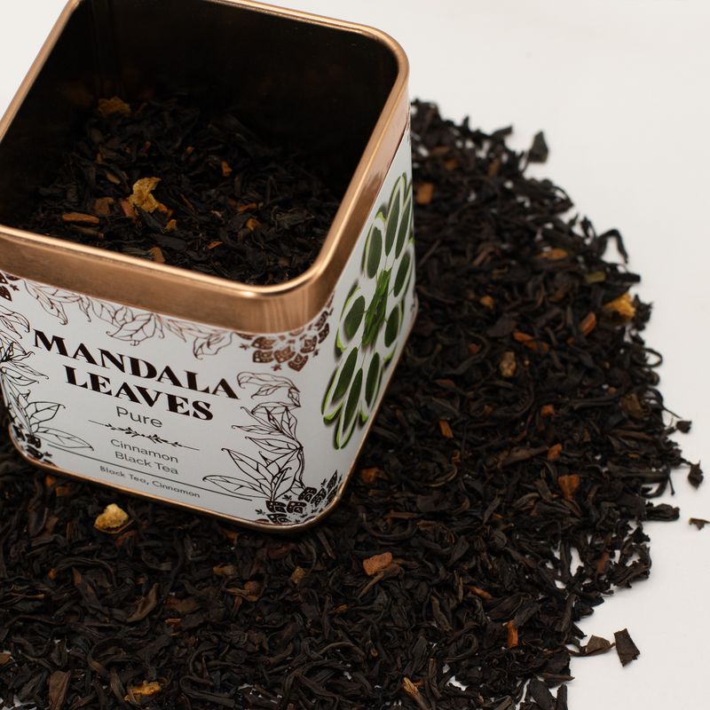Boîte 50g Thé Noir Bio à l’Orange