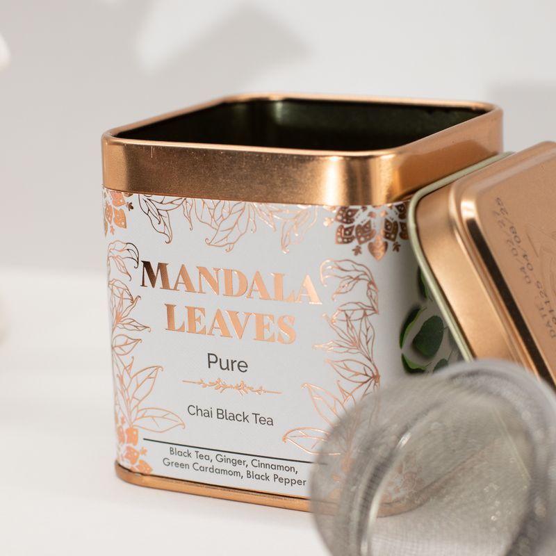 Boîte 50g Thé Noir Bio Chaï