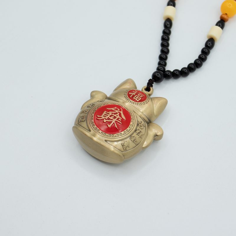 Amulette  Feng Shui – Chat porte-bonheur