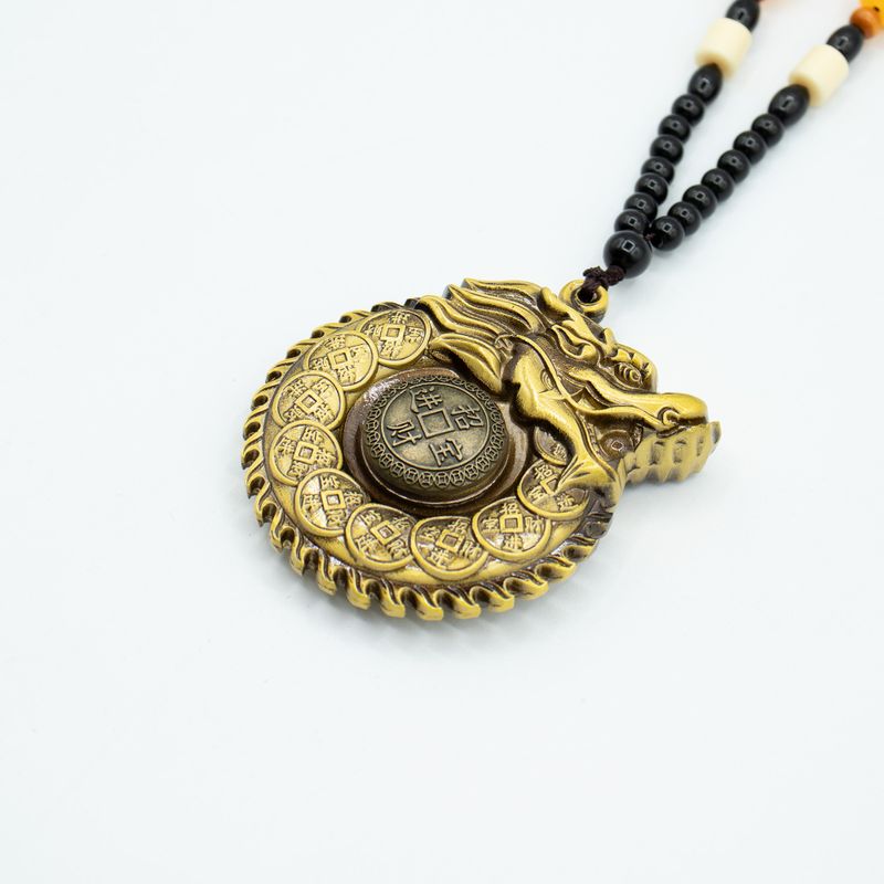 Amulette Feng Shui – Dragon encerclant – Gardien
