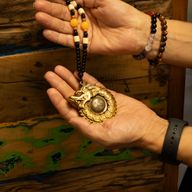 Amulette Feng Shui – Dragon encerclant – Gardien