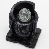 Fontaine d’eau – 15 × 13 × 20 cm – Pot à eau et boule de cristal
