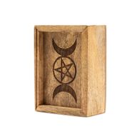 Petite boîte de tarot avec porte-cartes
