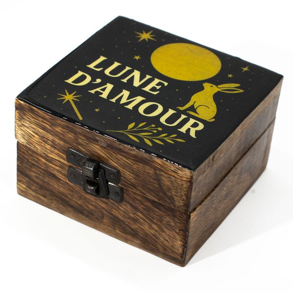 Petite boîte émaillée – Lune d’Amour