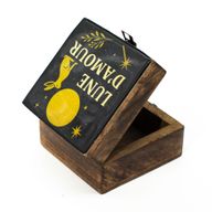 Petite boîte émaillée – Lune d’Amour