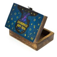 Boîte émaillée moyenne – Tu es Poussière d’Étoiles