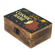 Boîte émaillée moyenne – Bébé Cosmique