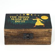 Boîte émaillée moyenne – La Lune m’a Fait Faire Ça