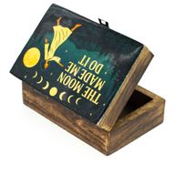 Boîte émaillée moyenne – La Lune m’a Fait Faire Ça