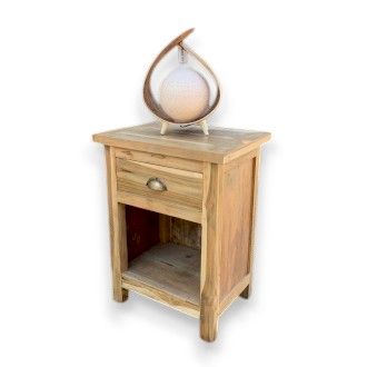 Table de Nuit Classique - Bois Recyclé