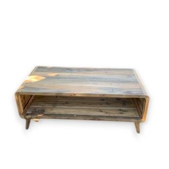 Grande Table Basse - Bois Recyclé