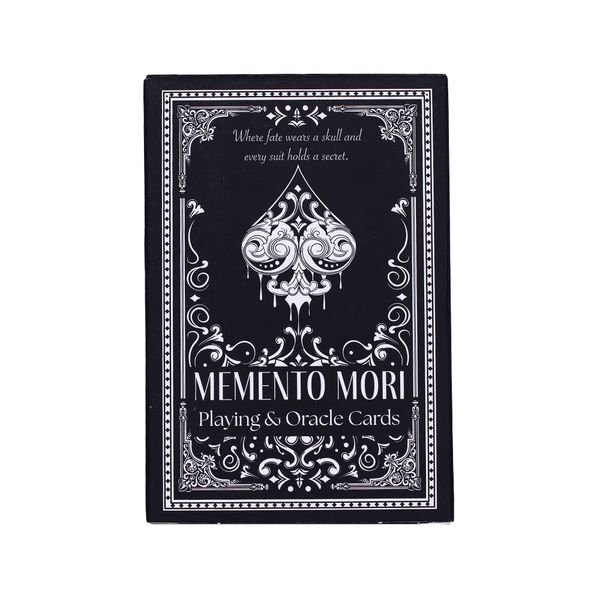 Cartes à jouer et oracles Memento Mori Gothique