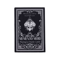 Cartes à jouer et oracles Memento Mori Gothique