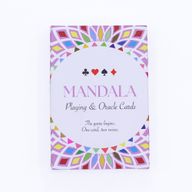 Cartes à jouer et oracles Mandala – Symétrie de kaléidoscope