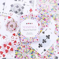 Cartes à jouer et oracles Mandala – Symétrie de kaléidoscope