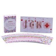 Cartes à jouer et oracles Mandala – Symétrie de kaléidoscope