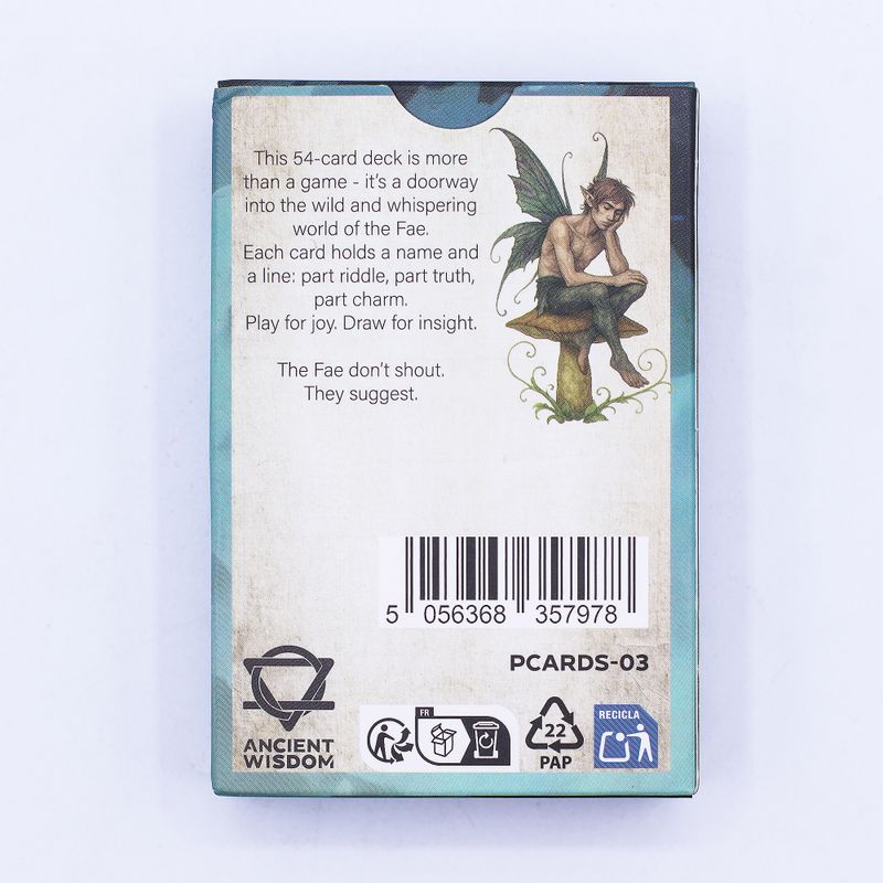 Cartes à jouer et oracles Royaume des Fées – Thème féerique