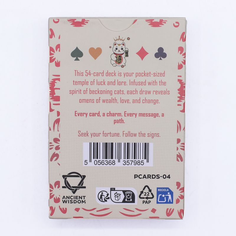 Cartes à jouer et oracles Chats Porte-Bonheur – Jeu Maneki Neko