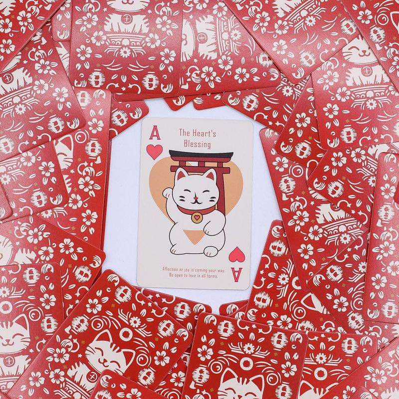 Cartes à jouer et oracles Chats Porte-Bonheur – Jeu Maneki Neko