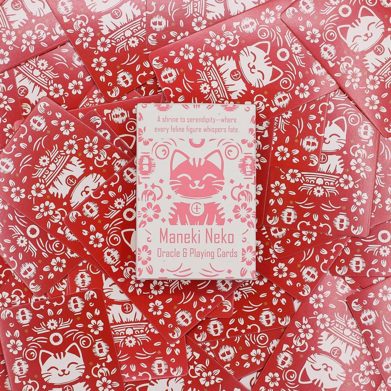 Cartes à jouer et oracles Chats Porte-Bonheur – Jeu Maneki Neko