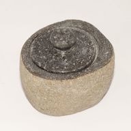 Pot d’ancrage en pierre de rivière naturelle – Petit