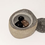 Pot d’ancrage en pierre de rivière naturelle – Petit