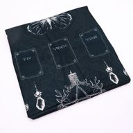 Tapis de Tirage tarot – Sorcière (75x75 cm)
