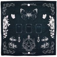 Tapis de Tirage tarot – Sorcière (75x75 cm)