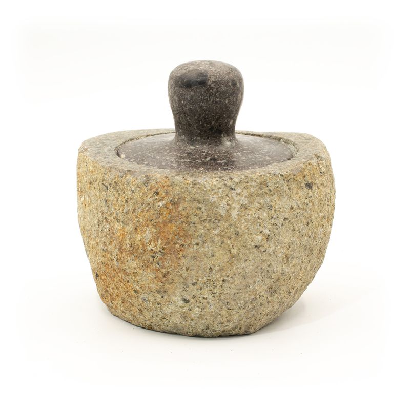 Pot d’ancrage en pierre de rivière naturelle – Moyen