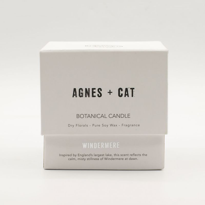 Bougie végétale en soja Agnes & Cat - Eaux calmes de Windermere