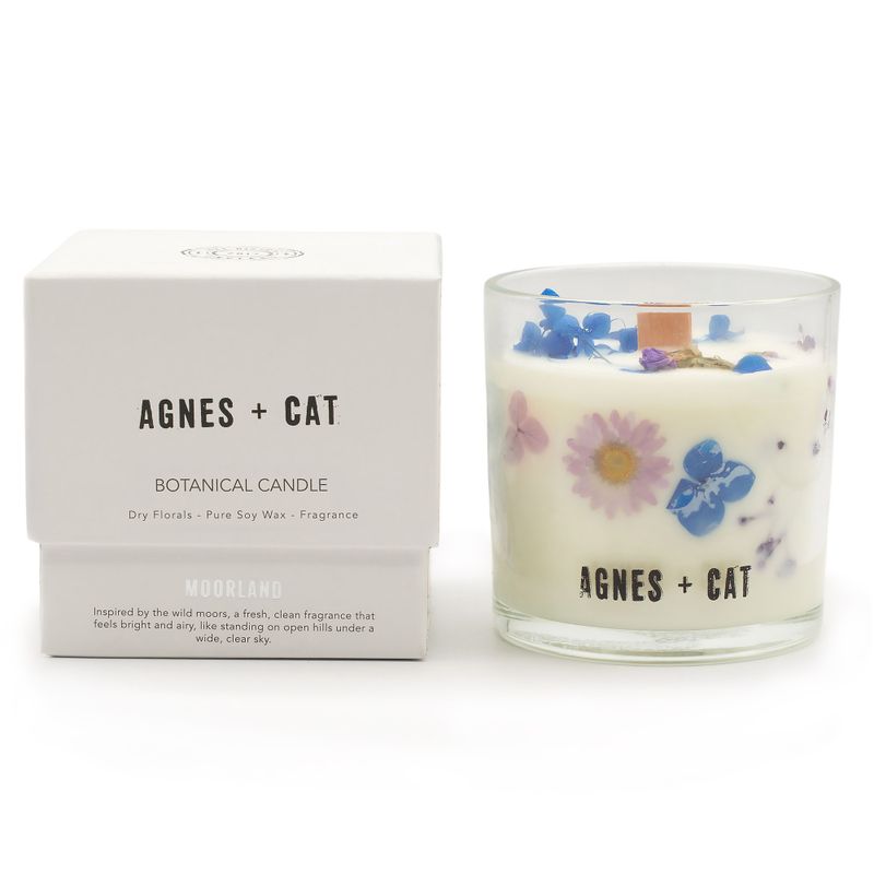 Bougie végétale en soja Agnes & Cat - Lavande des landes